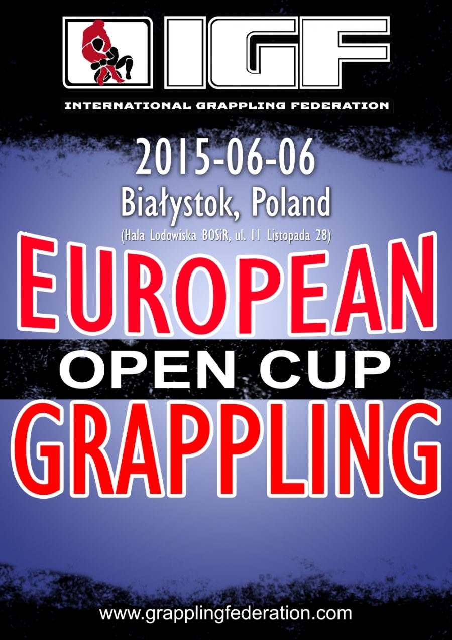 EUROPEAN OPEN CUP GRAPPLING (Bialystok, Poland) – poster