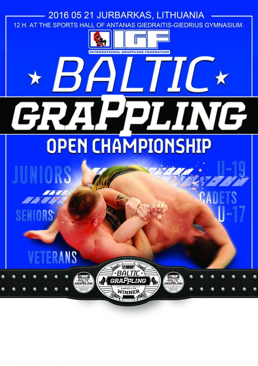 Baltic Grappling Open Championship – poster