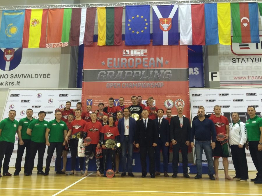 European Open Grappling IGF Championship – poster