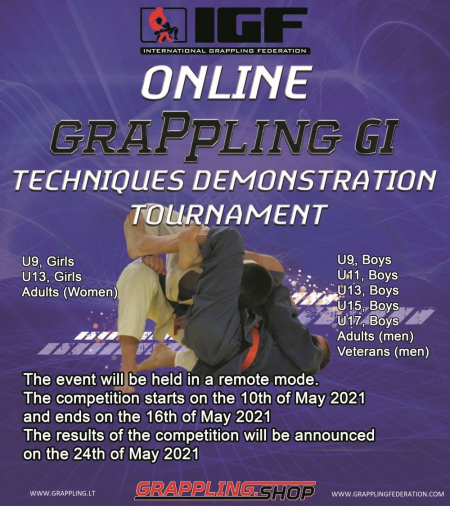 International Grappling Gi Techniques Demonstration Tournament – poster