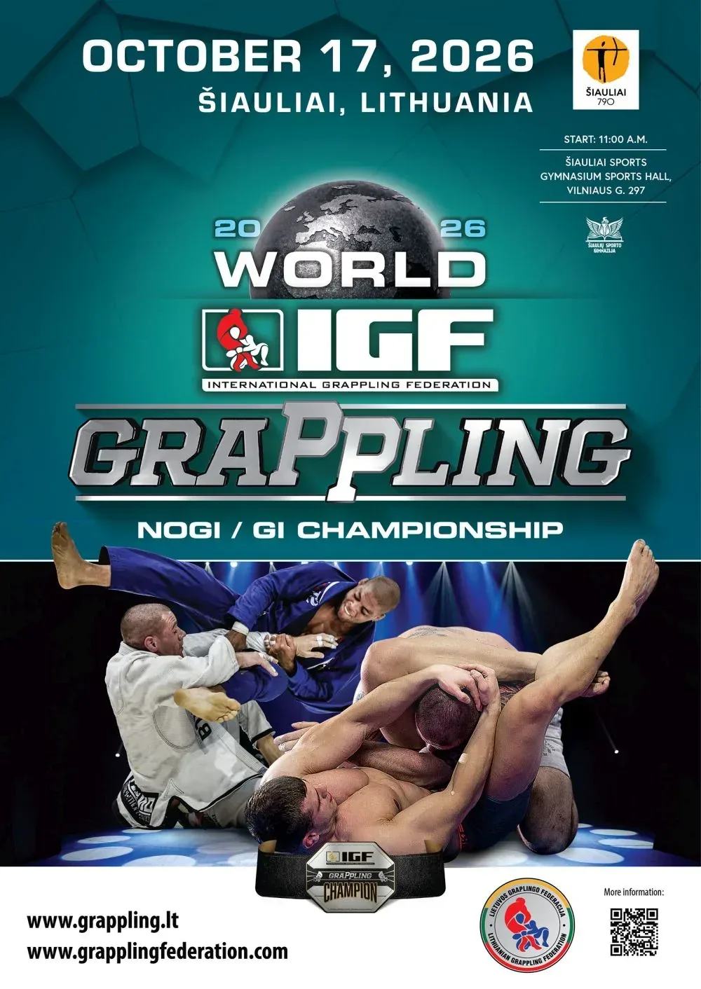 World Grappling Gi/NoGi Championship – poster