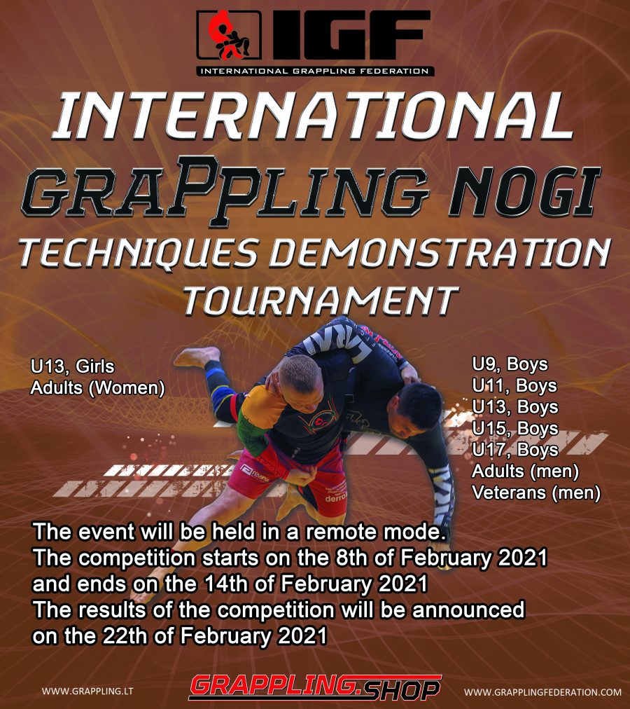 International Grappling NoGi Techniques Demonstration Tournament