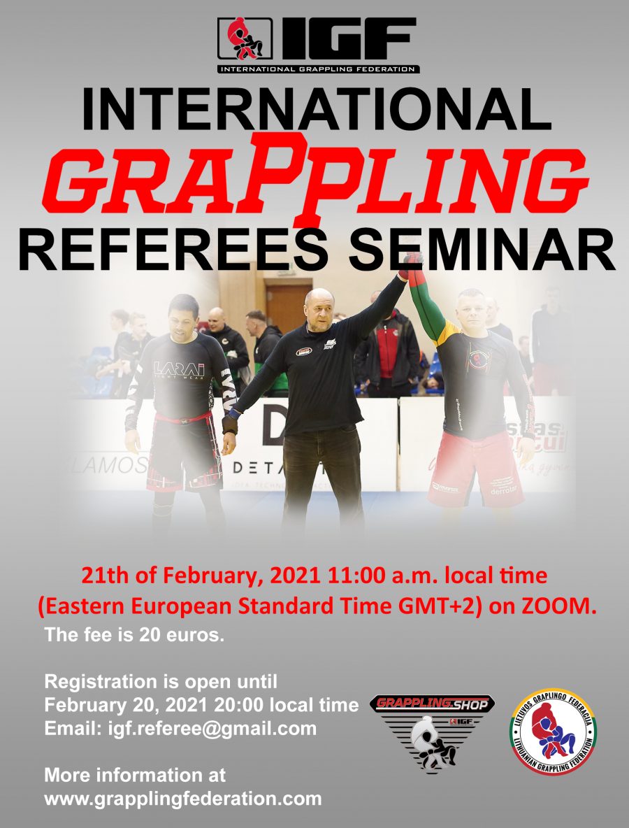 International Grappling Referees Seminar