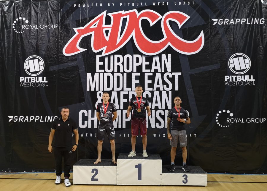 K. Mokšinas is a candidate for the title of world grappling champion